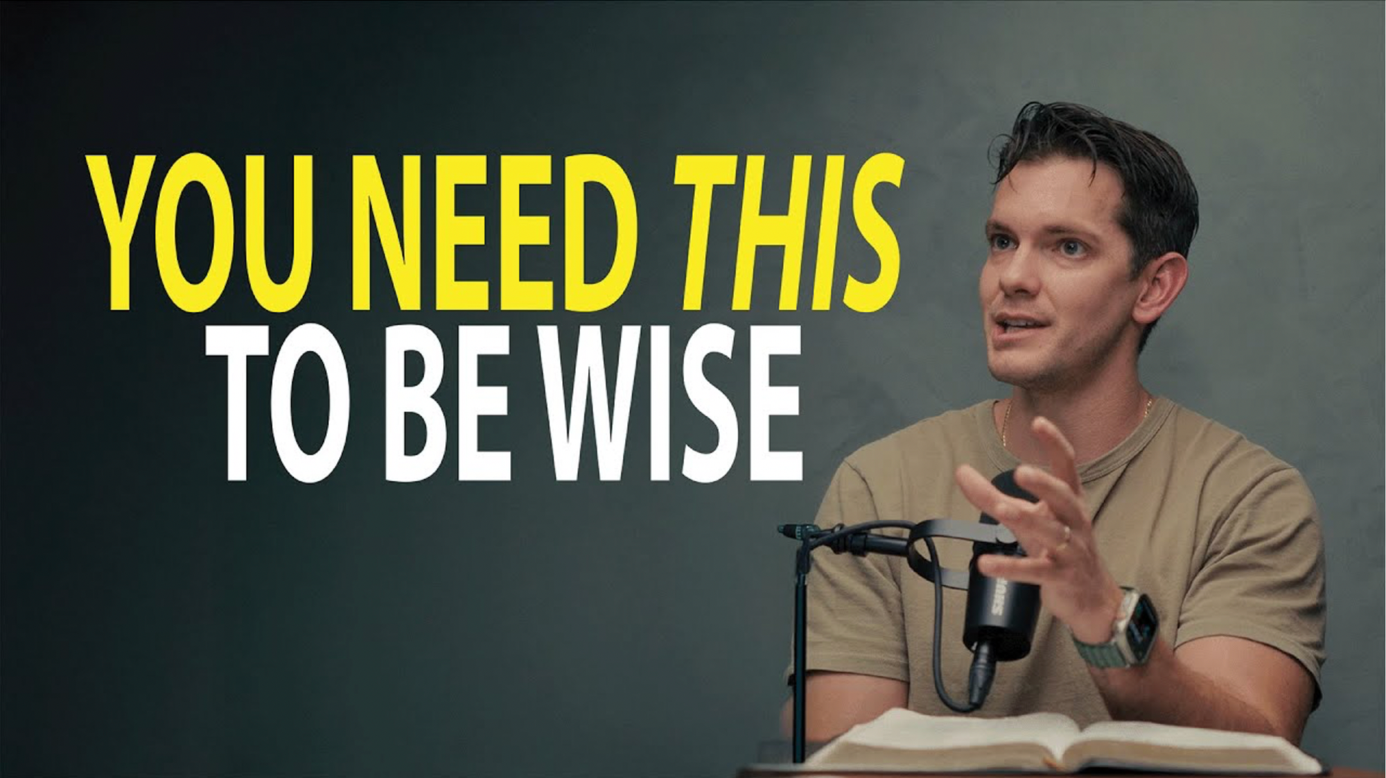 What Does it Mean to "Fear God"? The Beginning of Biblical Wisdom | Jonny Ardavanis explains